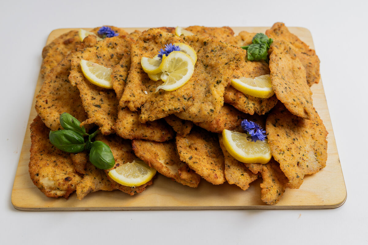 Escalopes de poulet panées à l'italienne