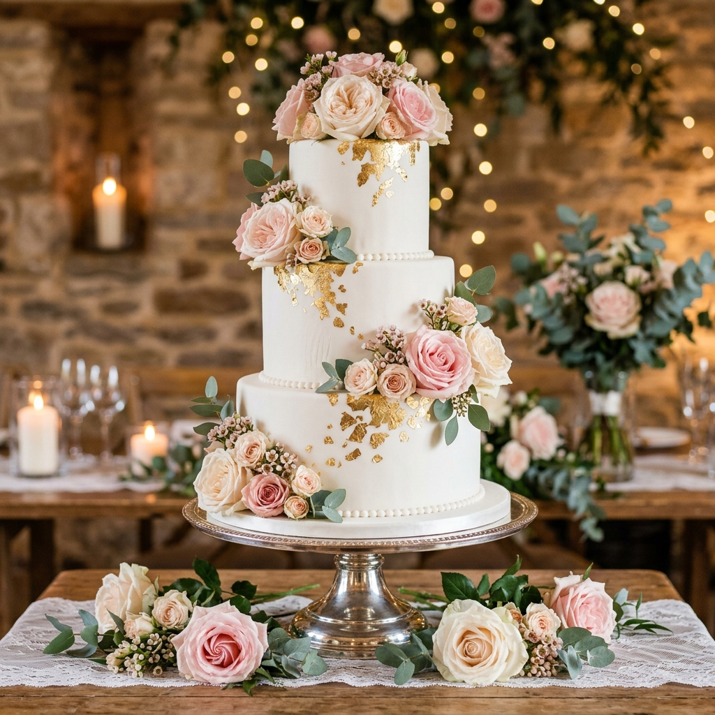 Gâteau de mariage sur mesure - Pâtisserie Dolce Sapore
